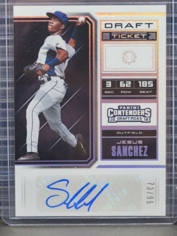 Jesus Sanchez Baseball Card Database Newest Products will be shown