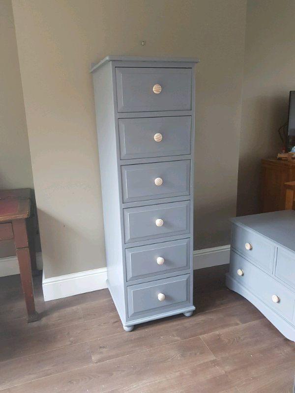 Large solid pine tallboy chest of drawers in St Helens, Merseyside