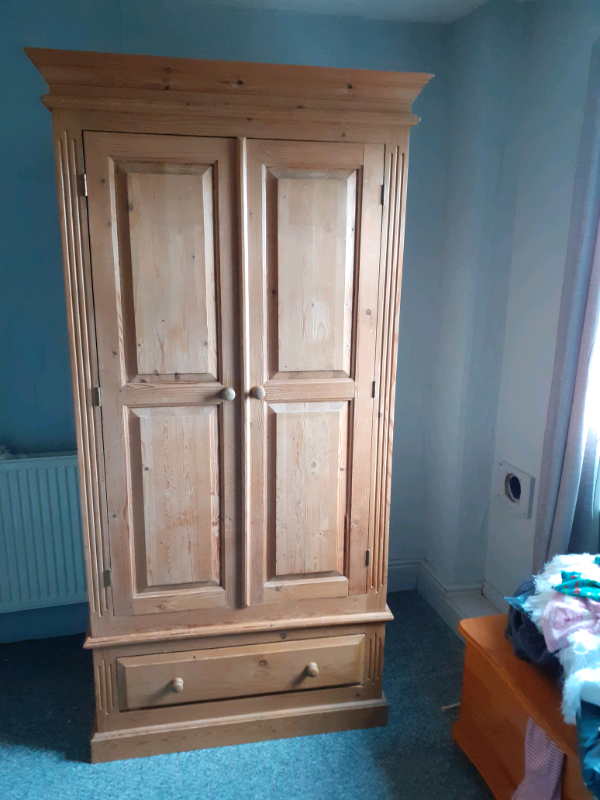 Solid Pine Wardrobe Sold In Coalville Leicestershire Gumtree