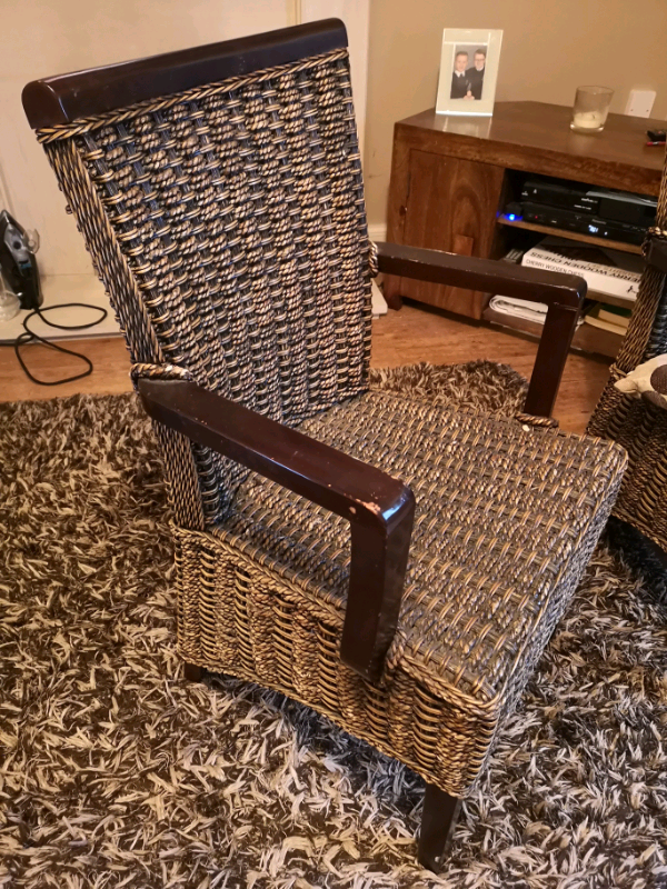 Rattan style dining or conservatory chairs | in Paisley, Renfrewshire