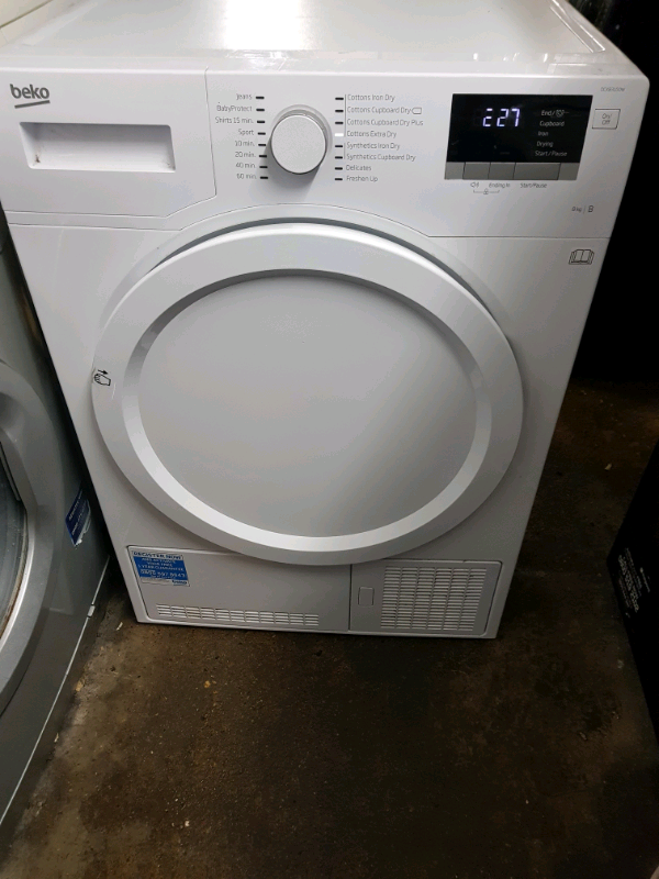 BEKO DIGITAL DISPLAY CONDENSER TUMBLE DRYER(8KG) in Sherwood