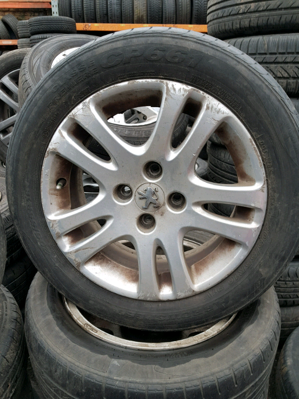 Set of 4 peugeot alloy wheels rim 207 308 3008 307 306 in Coventry, West Midlands Gumtree