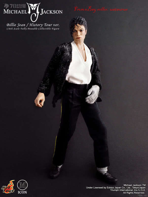 ホットトイズ マイケルジャクソン 008 ヒストリーツアーヴァージョン Hot Toys 1/6 Mis08 Michael Jackson (Billie Jean / History