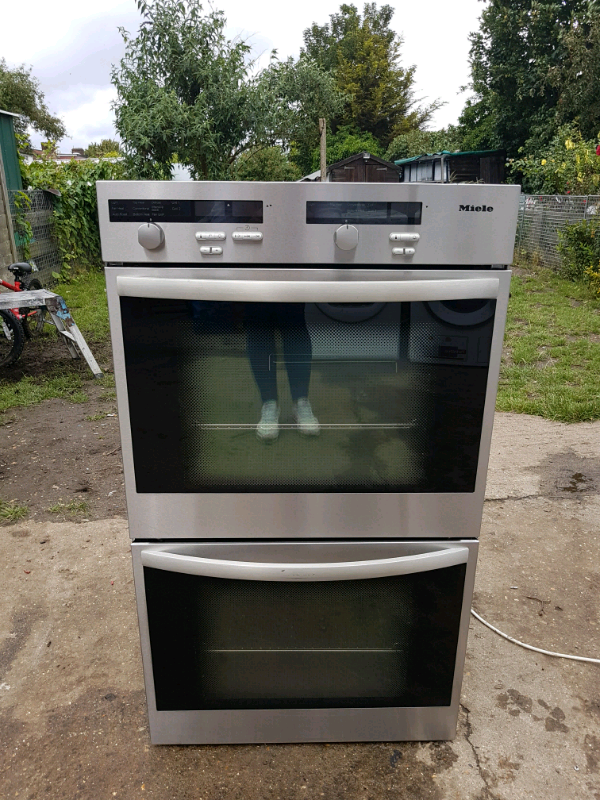 Miele H3781B2 double electric oven built in stainless steel 60cm in