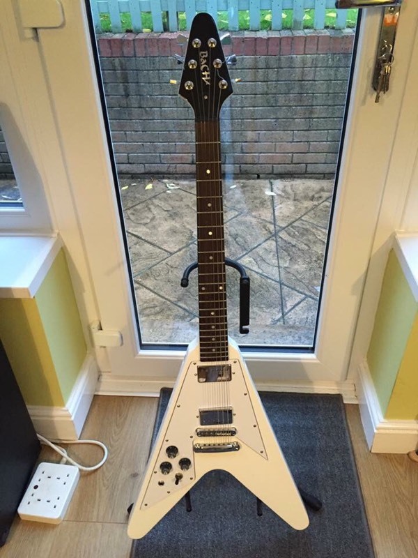 Bach Flying V Left Handed Guitar in Barnsley, South Yorkshire Gumtree
