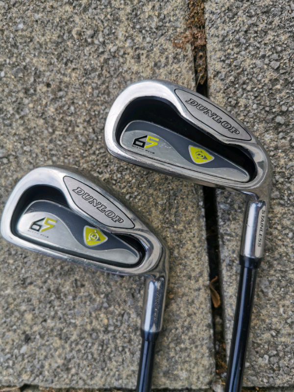 Dunlop 65 Graphite FlexR golf clubs irons Right Hand in Fairwater