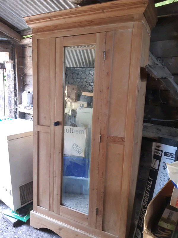 Pine antique wardrobe in Wimborne, Dorset Gumtree