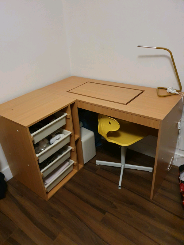 Horne sewing machine table and storage unit. | in ...