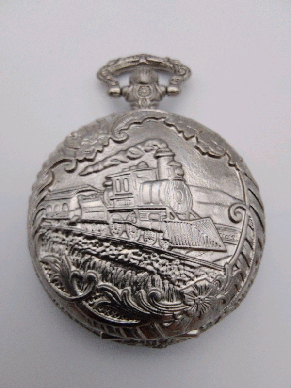 29 Hachette Pocket Watch Collection RAILROAD 1870's Style in Great