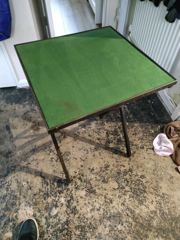 Vintage felt card table. in York, North Yorkshire Gumtree