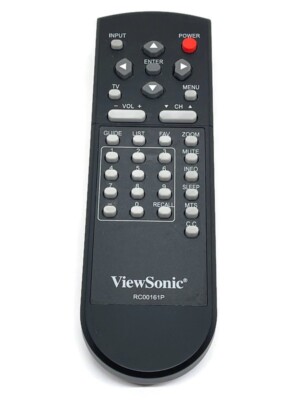VIEWSONIC RC00161P REMOTE CONTROL for N1630W N1930W N2230W NX1932W NX2232W