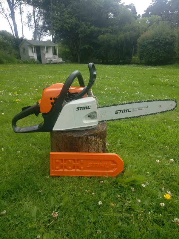 Stihl MS171 Chainsaw with Rollomatic E Mini Blade in Blairgowrie