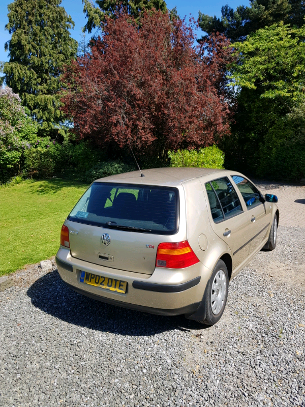 Volkswagen golf 2002 года
