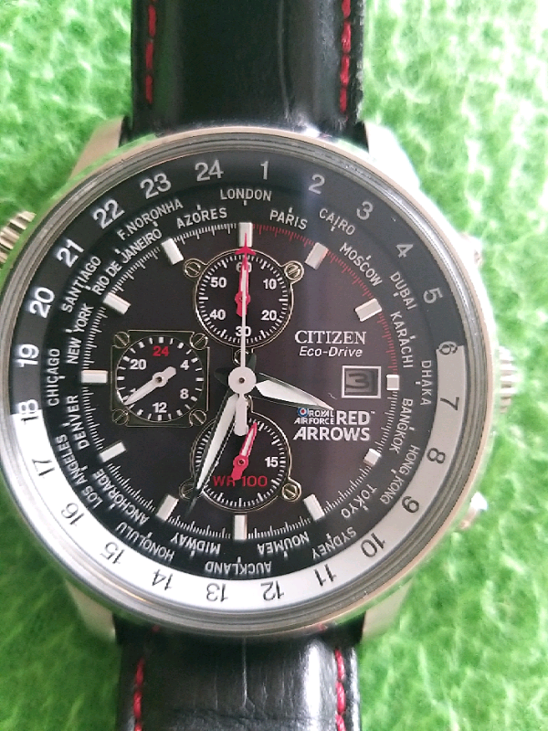 red arrows eco drive watch