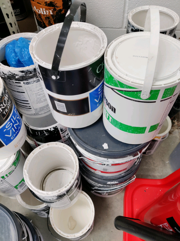 Empty paint cans to recycle in Edinburgh Gumtree