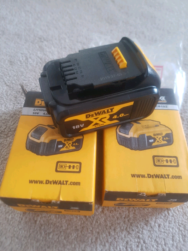 Аккумулятор dewalt 18v 4ah