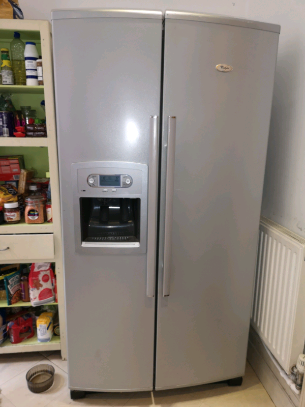 Whirlpool American style fridge freezer. in Northampton