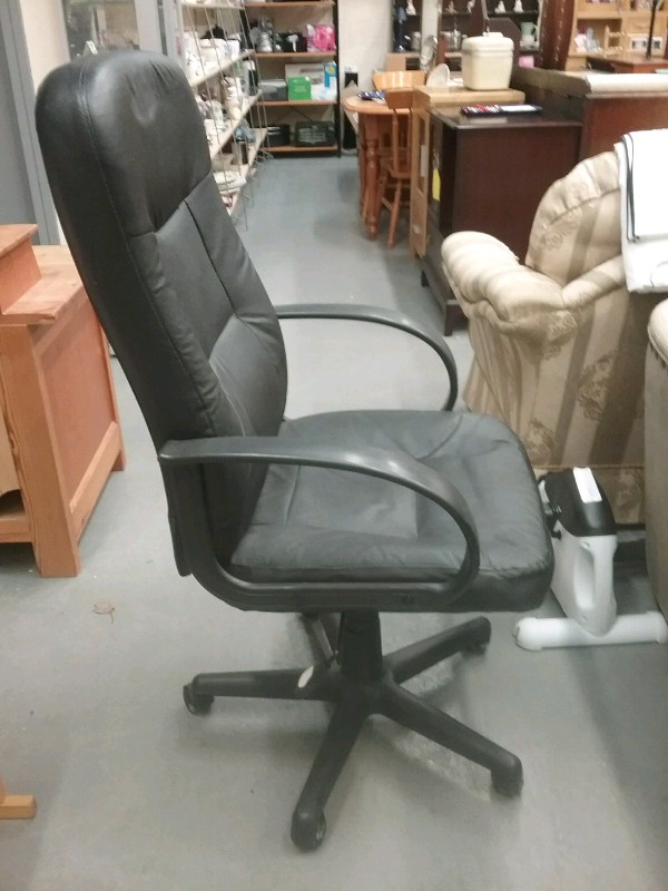 Leather office chair in Durham, County Durham Gumtree