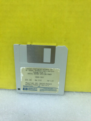 HP 16500-13531 Factory Configured Software16500A/16501A Logic Analysis System