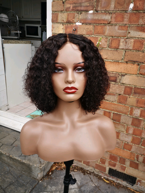 Kinky Curly Human Hair Wig in Eltham, London Gumtree