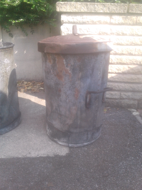 Vintage Dustbins / Ideal for garden planters in Sheffield, South
