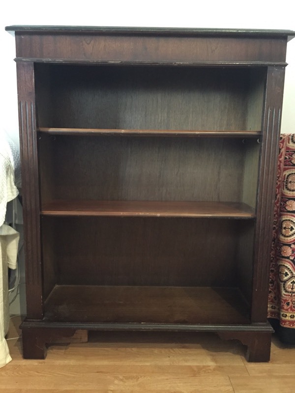 Solid Dark Wood Vintage Bookcase in Brighton, East Sussex Gumtree