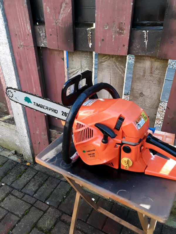 TIMBERPRO CHAINSAW 20 INCH BAR 62CC PICKUP ONLY £75 NO DISCOUNTS in