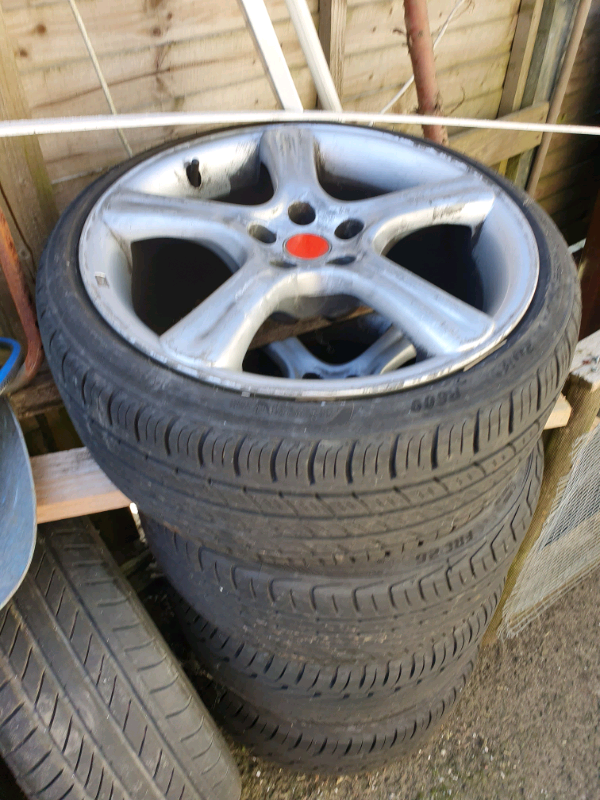 VW Alloys 5x100 Tyres Like New In Magherafelt County Londonderry