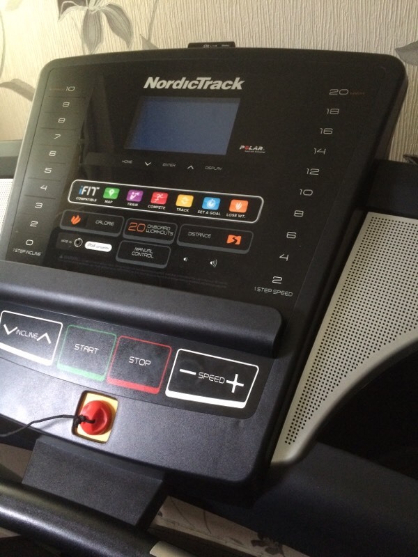 Nordictrack folding treadmill running machine ifit compatible with a warranty in Edinburgh