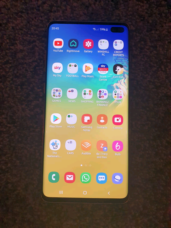 Samsung Galaxy S10 Plus Ceramic White 512gb In Burton On Trent