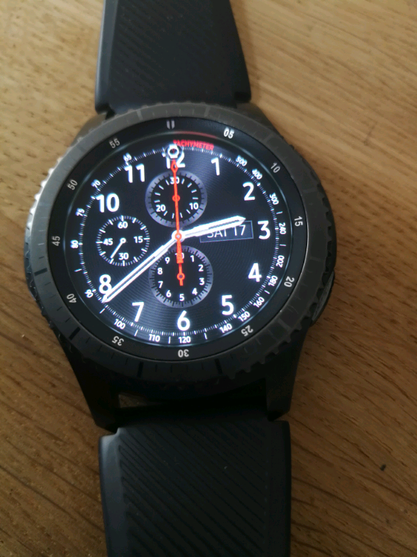 samsung gear s3 frontier second