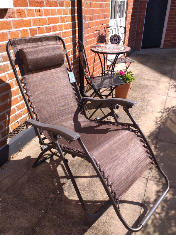 Adjustable Reclining sun Lounger Chair | in Stanway, Essex | Gumtree