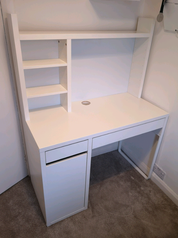 Ikea Micke Desk With Shelf Storage In Penketh Cheshire Gumtree