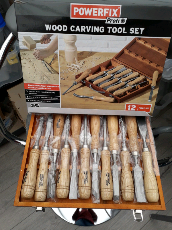 Powerfix wood carving tool set in Perth, Perth and Kinross Gumtree