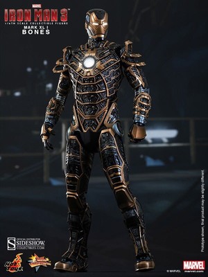 1/6 Iron Man Mark XLI Bones - Hot Toys MMS251 - NEW Sealed - US Seller 