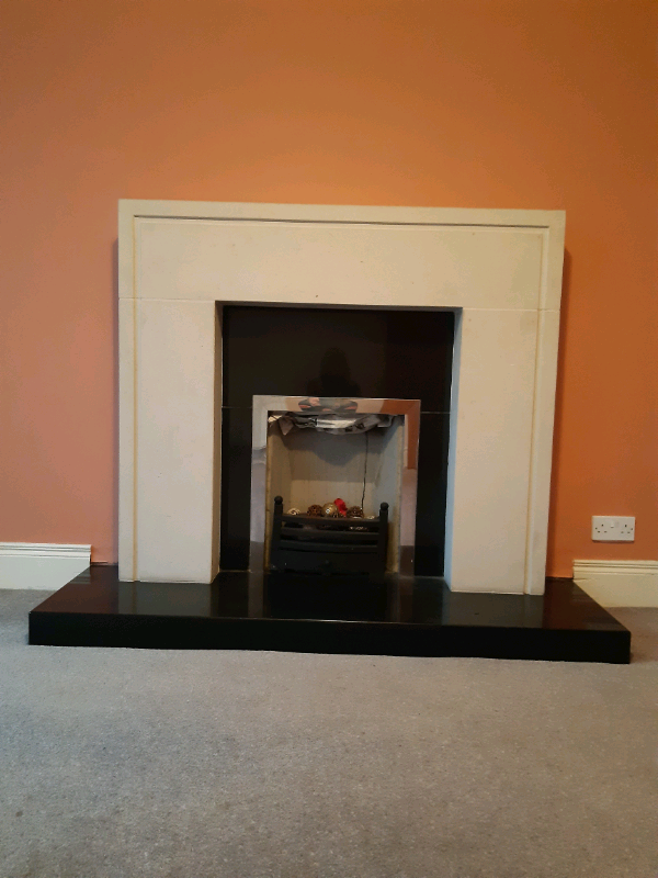 Fireplace for sale. Stone surround an Hearth. in Lisburn Road, Belfast Gumtree