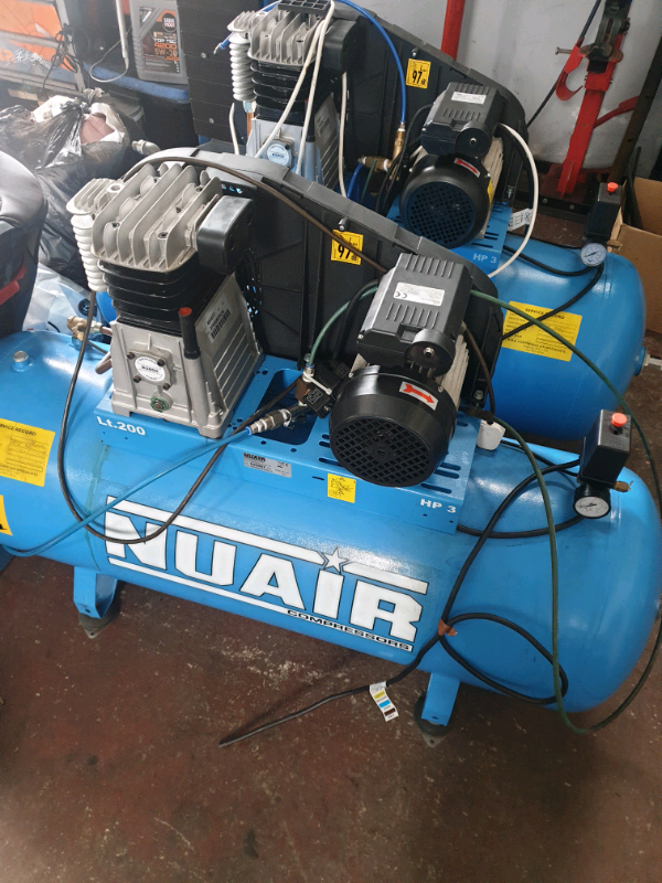 NUAIR COMPRESSORS 200 LITRE like new!! in Dunmurry, Belfast Gumtree