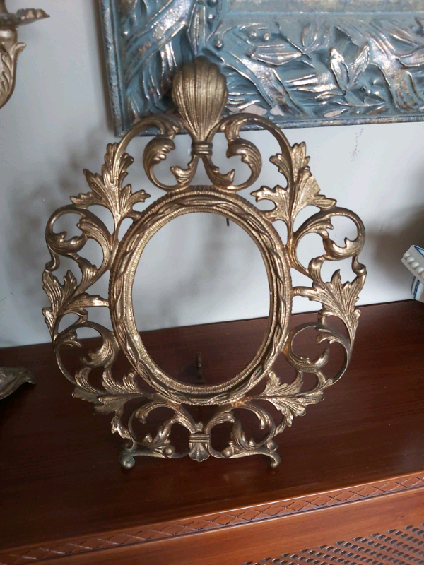 Antique cast gold picture frame in Ystradgynlais, Swansea Gumtree