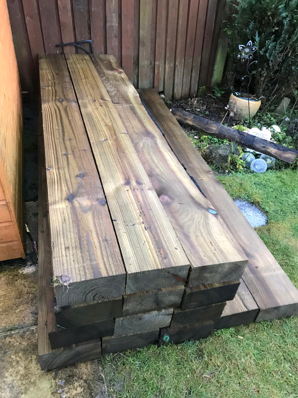 Timber sleepers in East Kilbride, Glasgow Gumtree