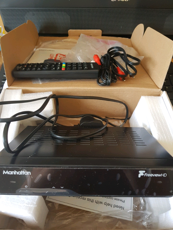 Brand new Manhattan freeview box, ready for collection, all in box , T