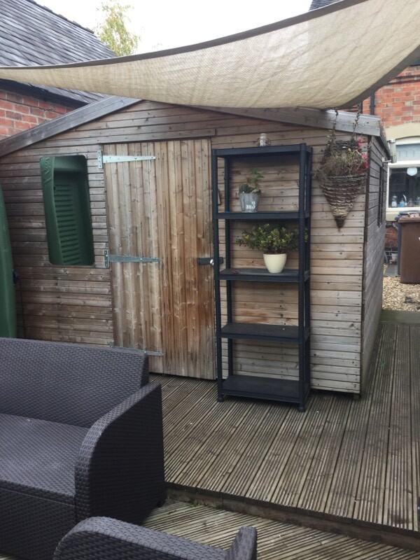 garden shed workshop home office 10ft x 10ft in derby