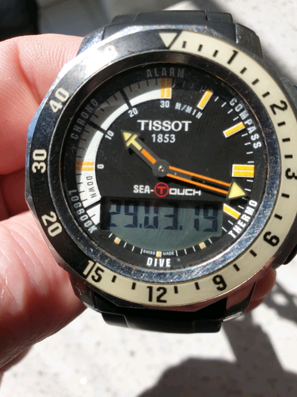 tissot diving
