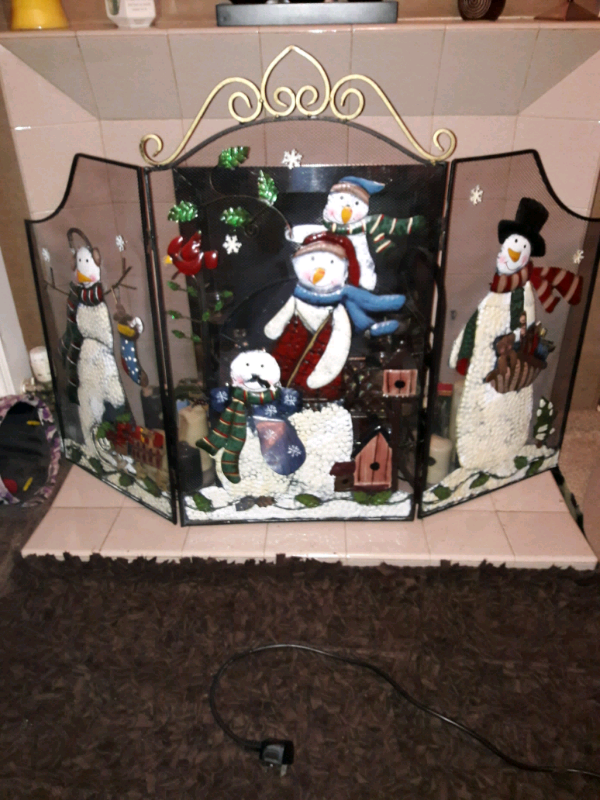 Christmas Decorative Fireguard | in Dundee | Gumtree