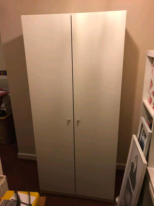 Double Door White Wardrobe In Swansea Gumtree