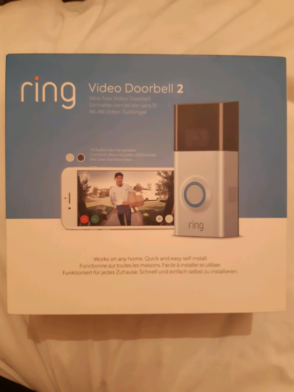 Ring Doorbell 2+ Ring Chime+Alexa Echo Dot | in Stoke-on-Trent