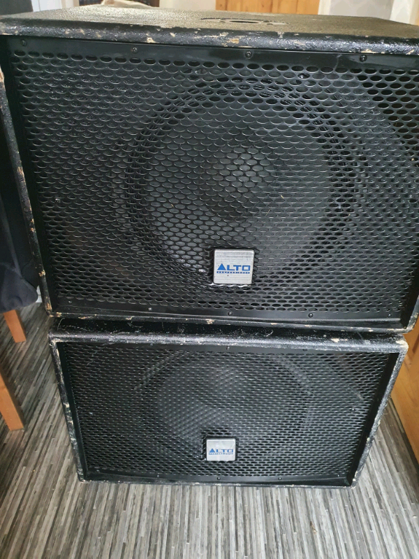 Alto bass bins speakers in Carlisle, Cumbria Gumtree