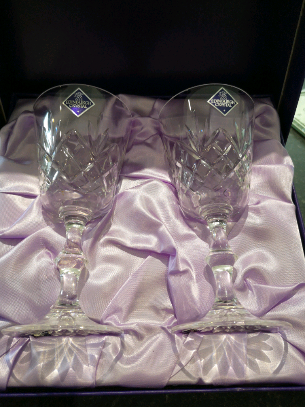 Edinburgh Crystal Wine Glasses in Ayr, South Ayrshire Gumtree