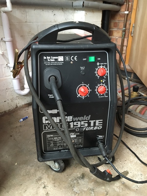 Clarke 195 TE Welding plant in Birstall, Leicestershire