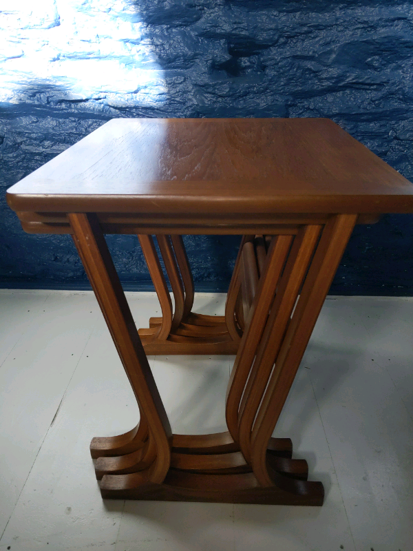 Mid Century Parker Knoll Teak Nest of Tables | in ...
