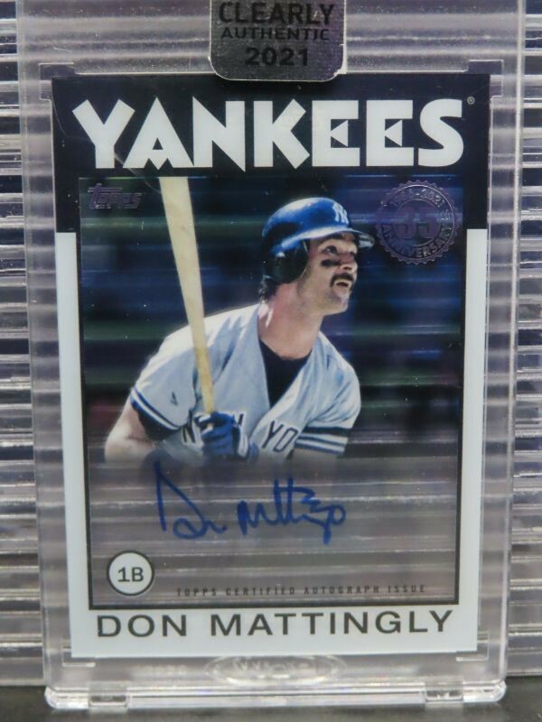2020 Topps Clearly Authentic Baseball Checklist New York